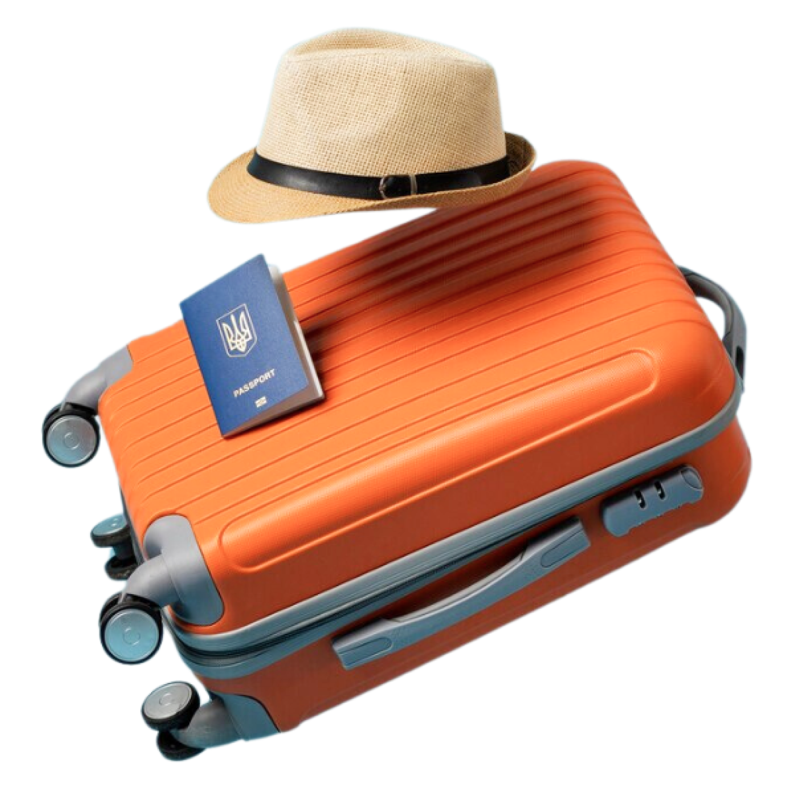 Orange Luggage