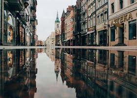 Poland blur