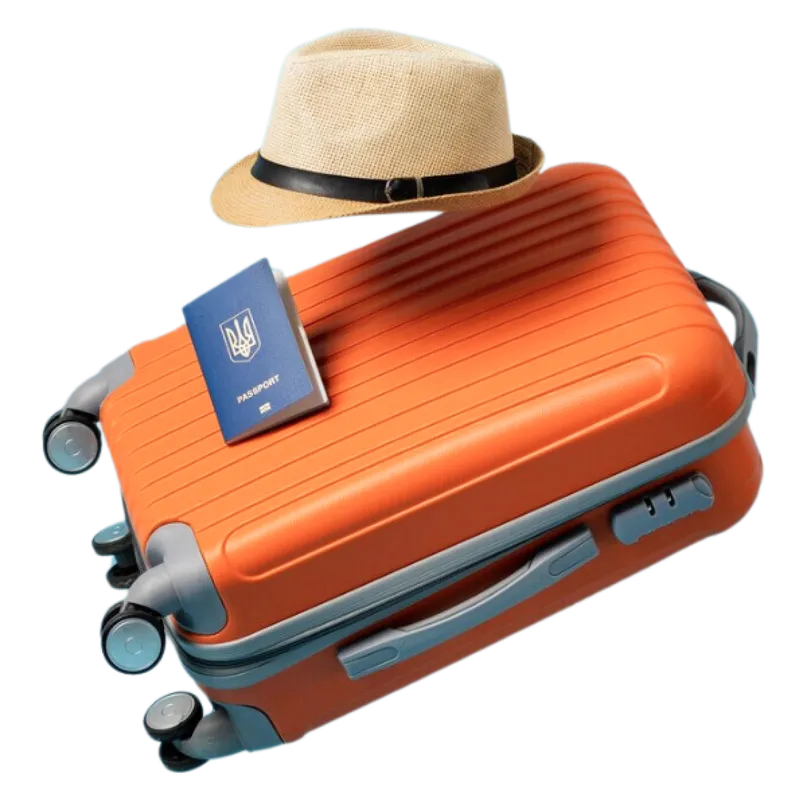 Orange Luggage